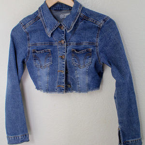 Denim Crop Top Jacket